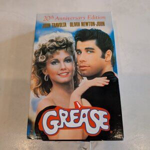 Grease (VHS, 1998, 20th Anniversary Edition) with Script